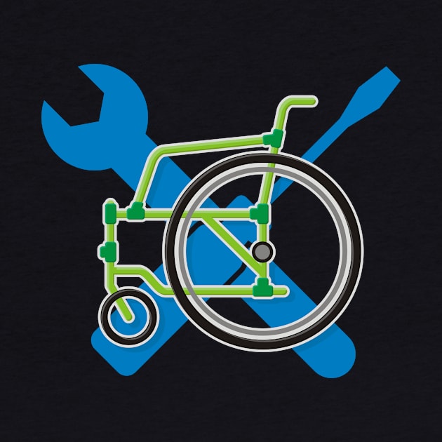 Wheelchair Service Icon by sifis